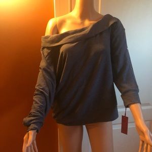 NWT off shoulder sweatshirt